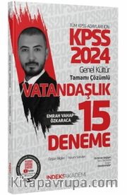 2024 KPSS Vatandaşlık 15 Deneme Çözümlü