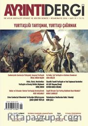 Ayrıntı İki Aylık Sosyalist Siyaset ve Kültür Dergisi Sayı:15 Nisan-Mayıs 2016