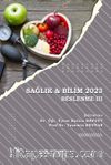 Sağlık & Bilim 2023 Beslenme-III