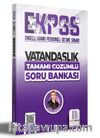 2024 EKPSS Vatandaşlık Tamamı Çözümlü Soru Bankası 