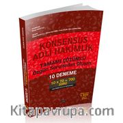 Konsensus Adli Hakimlik 10 Deneme Savaş Yayınları Aralık 2023