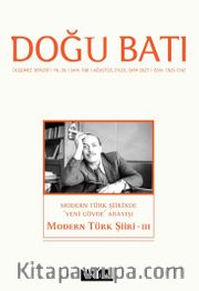 Doğu Batı Dergisi 106. Sayı Ağustos-Eylül-Ekim 2023