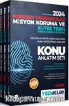 2024 Komiser Yardımcılığı Misyon Koruma ve Rütbe Terfi Sınavlarına Hazırlık Anayasa Hukuku - İnsan Hakları - İdare Hukuku - İdari Yargılama Usulü Hukuku Konu Anlatım Seti  (3 Kitap)