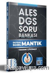 2024 ALES DGS Sayısal Sözel Mantık Tamamı Çözümlü Soru Bankası 