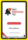 1 Yeni Bildiriminiz Var