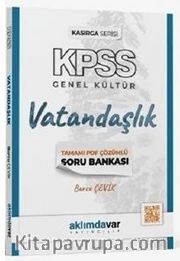 KPSS Vatandaşlık Kasırga Soru Bankası Tamamı PDF Çözümlü 