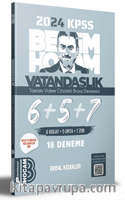 2024 KPSS Vatandaşlık Tamamı Çözümlü 6+5+7 Deneme