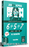 2024 KPSS Türkçe Tamamı Çözümlü 6+5+7 Deneme 