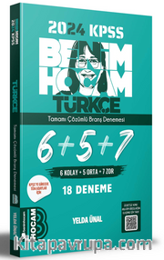 2024 KPSS Türkçe Tamamı Çözümlü 6+5+7 Deneme 
