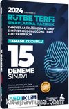 2024 Polis Meslek İçi Rütbe Terfi Sınavlarına Hazırlık Tamamı Çözümlü 15 Deneme Sınavı