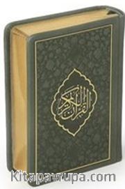 Kur'an-ı Kerim Hamid Aytaç Hattı Küçük Cep Boy, Termo Deri Cilt (Yeşil R.1662)