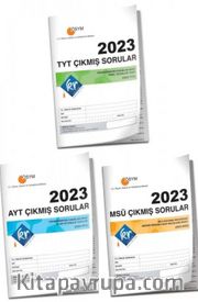 2023 TYT - AYT - MSÜ Çıkmış Sorular Tıpkı Basım Kitapçığı