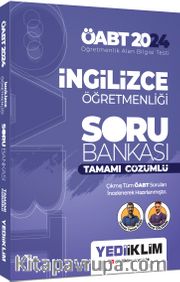 2024 ÖABT İngilizce Öğretmenliği Tamamı Çözümlü Soru Bankası