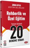 2024 KPSS Eğitim Bilimleri Rehberlik Ve Özel Eğitim Tamamı Çözümlü 20 Deneme Sınavı