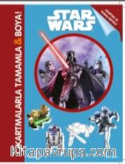 Disney Star Wars - Çıkartmalarla Tamamla ve Boya