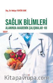 Sağlık Bilimleri   Alanında Akademik Çalışmalar VII