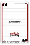 Dümdüz Defter Ajanda - Notbuk & Hayalci Notbuk
