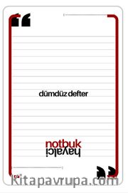 Dümdüz Defter Ajanda - Notbuk <br /> Hayalci Notbuk