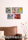 Full Frame Duvar Sanatları - Henri Matisse - Mini Kanvas Set 5'li (FF-DS314)