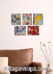 Full Frame Duvar Sanatları - Henri Matisse - Mini Kanvas Set 5'li (FF-DS314)