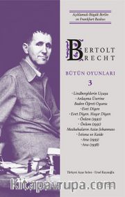 Bertolt Brecht Bütün Oyunları 3 (Ciltli)