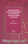 Abdurrahman Hasan Habenneke el-Meydanî ve Belagat İlmine Katkıları