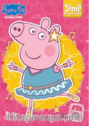 Peppa Pıg-Simli Çıkartmalı Boyama Kitabı