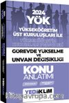 2024 YÖK Görevde Yükselme ve Unvan Değişikliği Konu Anlatımı