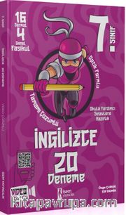 2024 7. Sınıf İngilizce 20 Deneme