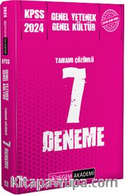 2024 KPSS Genel Yetenek Genel Kültür Tamamı Çözümlü 7 Deneme