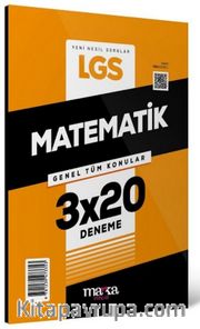 2025 LGS Genel Tüm Konular Matematik 3 Deneme