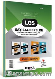 2025 LGS Sayısal Dersler 1. Dönem ve Genel Konular Deneme Sınavı Seti 4 Fasikül 12 Deneme