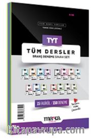 2025 TYT Tüm Dersler Branş Deneme Sınavı Seti 15 Fasikül 150 Deneme