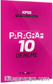 2025 KPSS-DGS-ALES Paragraf Yeni Nesil 10 Deneme