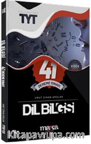 2025 TYT Dil Bilgisi Tamamı Video Çözümlü 41 Deneme (Ciltli)