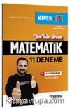 2025 KPSS Matematik 11 Deneme Tamamı Video Çözümlü Yektugmat