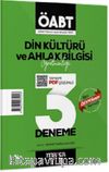 2024 ÖABT Din Kültürü ve Ahlak Bilgisi Öğretmenliği Tamamı Çözümlü 3 Deneme