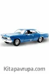 Maisto Chevrolet Chevelle Ss 396 1966 Model Araba - Mavi 1:24 (319603)