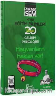 2024 Farkında İsem KPSS Muallim Eğitim Bilimleri Gelişim Psikolojisi 20 Deneme
