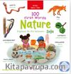 100 First Words Nature İki Dilli Çocuk Kitapları (İngilizce-Türkçe)