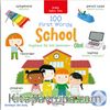 100 First Words School İki Dilli Çocuk Kitapları (İngilizce-Türkçe)
