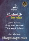 İmtiyaz Vergi Hukuku Vergi Usul Hukuku Türk Vergi Sistemi Hakimlik Ders Notları