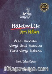 İmtiyaz Vergi Hukuku Vergi Usul Hukuku Türk Vergi Sistemi Hakimlik Ders Notları