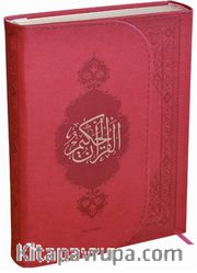 Kur'an-ı Kerim - Orta Boy - Termo Deri - Bilgisayar Hatlı (Kırmızı)