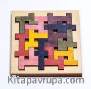 Montessori Ahşap Zeka Oyunları / w-Labirent Puzzle
