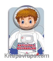 Stickerli Aktiviteli Boyamalar Uzay