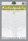 Kutadgubilig Felsefe-Bilim Araştırmaları Dergisi Sayı:48
