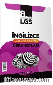 8. Sınıf LGS İngilizce Özet Konu Anlatımlı Ders Notları 