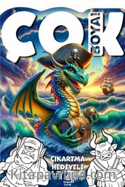 Çok Boya! Çıkartmalı Dev Boyama Kitabı / Yaratıklar