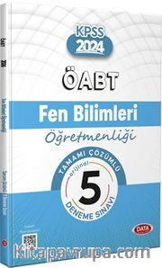 2024 ÖABT Fen Bilimleri Öğretmenliği Tamamı Çözümlü 5 Deneme Sınavı 